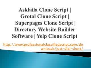 Asklaila clone script, grotal clone script, superpages clone script, Directory website builder software, yelp clone scri
