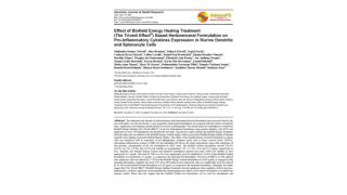 Effect of Biofield Energy Healing Treatment (The Trivedi Effect®) Based Herbomineral Formulation on Pro-Inflammatory Cyt