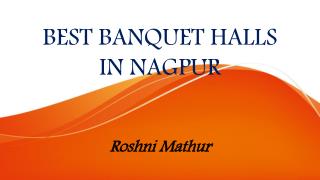 Best Banquet Halls in Nagpur