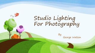 Studio Lighting For Photography