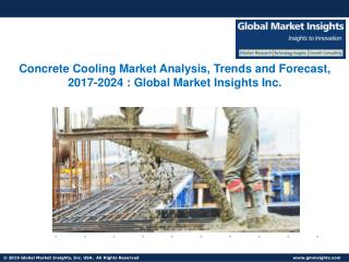 Concrete Cooling Market Analysis, Size, Applications Share, Trends & Forecast, 2017 – 2024