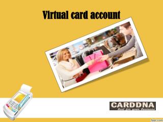 CARD-DNA provides virtual card account