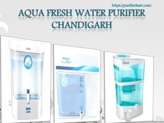 Aqua fresh water purifier Chandigarh