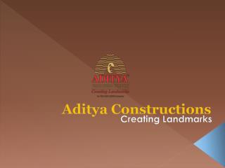 3 BHK Apartments, Flats For Sale In Aditya Beaumont By Aditya Constructions Hyderabad