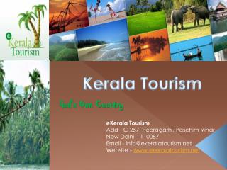 Promoting Kerala Tourism