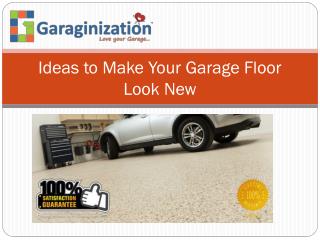 Ideas to Make Your Garage Floor Look New