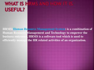 HRMS and Payroll Software