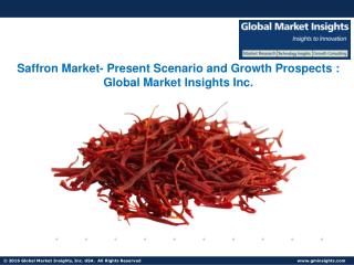 Saffron Market Analysis, Industrial Forecast and Trends from 2017 to 2024