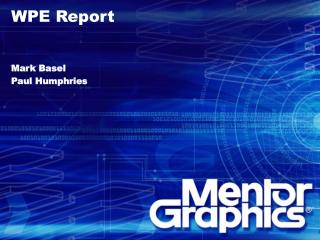 WPE Report