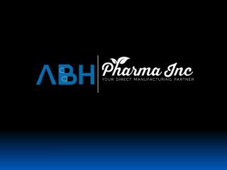 Vitamin Supplement Manufacturer with ABH Pharma