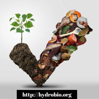 Scraps become garden soil in a Compost Tumbler