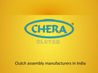Clutch components manufacturers in India