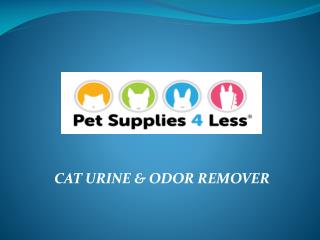 Cat Urine & Odor Remover