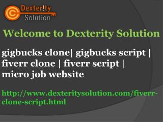 gigbucks clone| gigbucks script | fiverr clone | fiverr script | micro job website