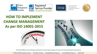 EMS Change Management