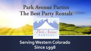 Park Avenue Parties - The Best Party Rentals