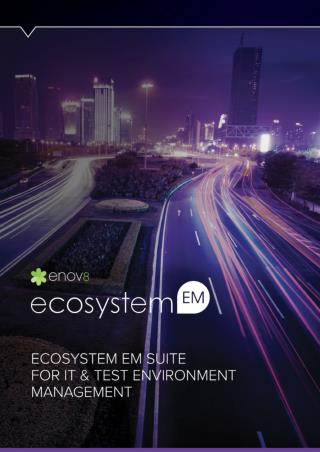 EcoSystemEM: IT Test Environment Management Glossie - Enov8