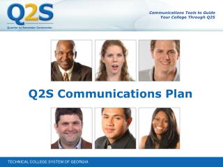 Communications Tools to Guide Your College Through Q2S