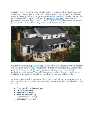 Cleveland Roofers