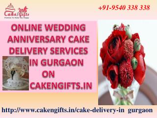 Online wedding anniversary cake delivery services in gurgaon