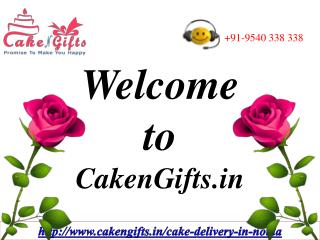 Online Cake Delivery in Noida via CakenGifts.in