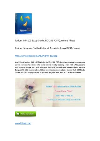 Killtest JN0-102 Juniper Real Questions