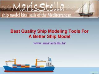 Ship Modeling Tools