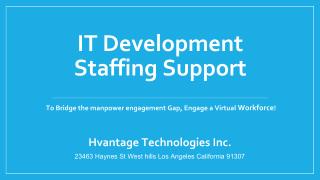 IT Development Staffing Solutions