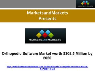 Orthopedic Software Market