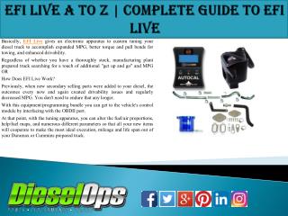 EFI Live A to Z | Complete Guide to EFI Live