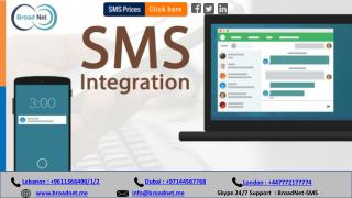 Easy SMS integration with any software, using SMS APIs