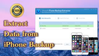 iPhone Backup Extractor-Extract Data from iPhone Backup