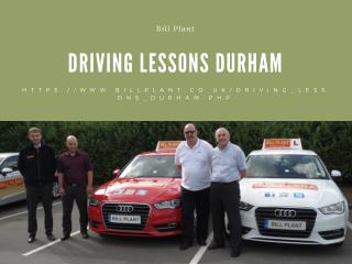 Driving Lessons Durham