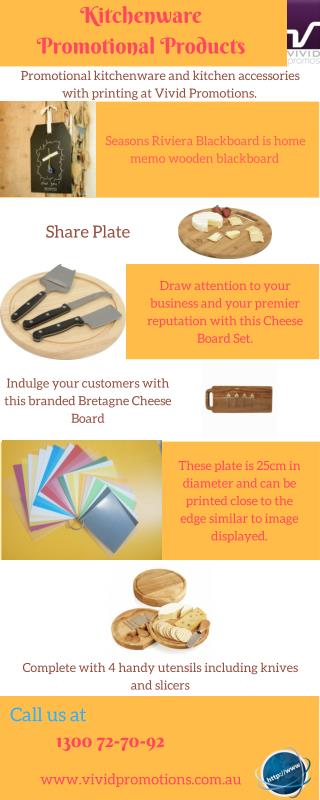 Kitchenware Promotional Products | Vivid Promotions