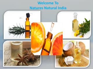 Best Essential oils suppliers in India