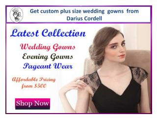 Choose the best quality dresses from Darius Cordell