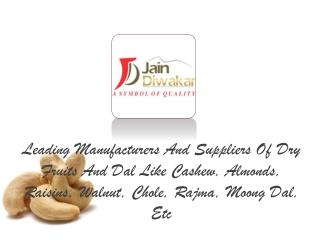 Cashew Manufacturers