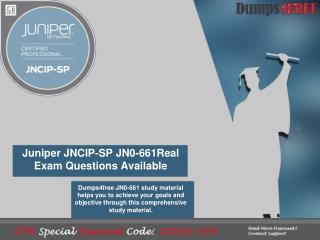 Dumps4free is an amazing resource that facilitates those who want to pass their Juniper JN0-661 certification exams in a