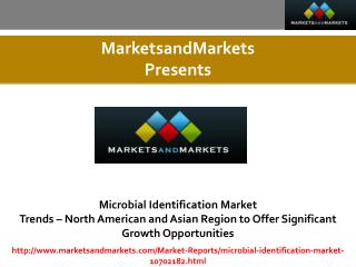 Microbial Identification Market expected worth $1,194.1 Million by 2019