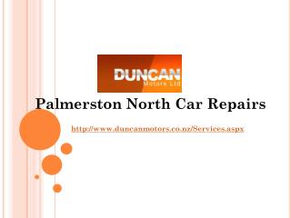 Palmerston North Car Repairs