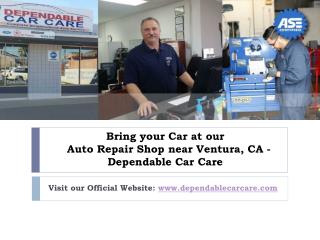 Find Your Wheel Alignment Near Ventura CA | Dependable Car Care