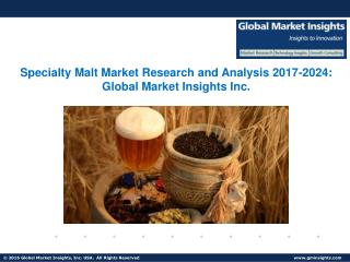 Specialty Malt Market, Present Efficiencies and Future Challenges from 2017 to 2024