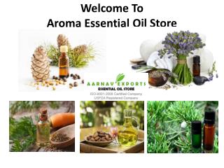 Pure Natural Essential oil Suppliers in India