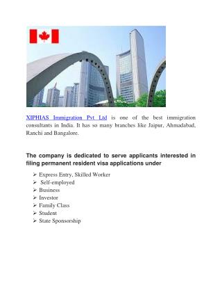 Canada immigration services