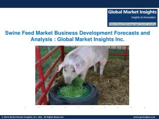 Swine Feed Market - Analysis, Share & Trends from 2017 – 2024