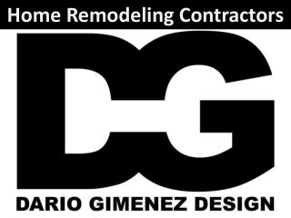 Home Remodeling Contractors