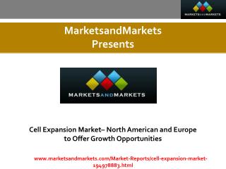 Cell Expansion Market estimated worth 18.76 Billion USD by 2021