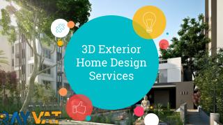 3D Exterior Home Design Services