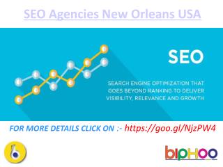 SEO Agencies in New Orleans USA