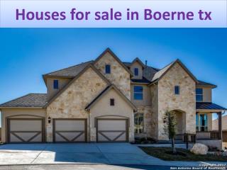 Houses for sale in Boerne tx